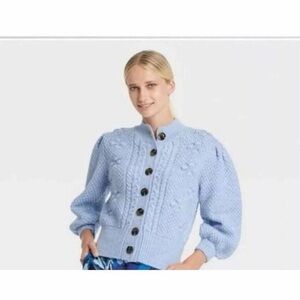 Who What Wear cardigan Sweater Size M wool blend